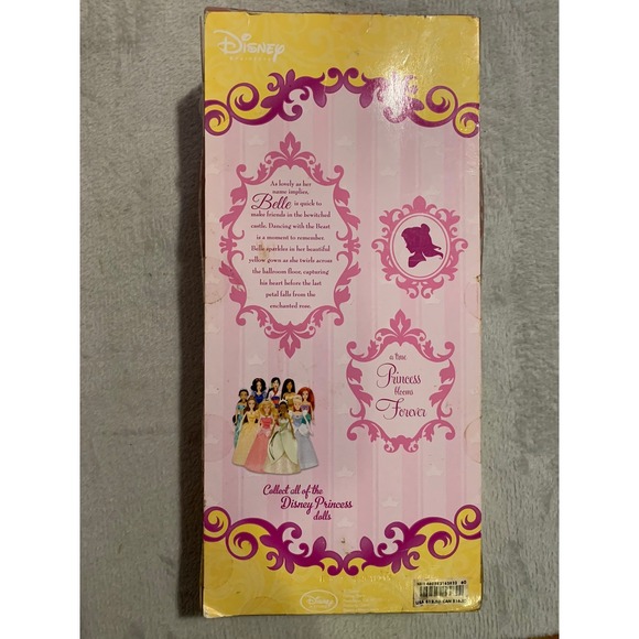 Disney Store Beauty and the Beast Articulated  12"‎ Belle Doll NEW IN BOX Yellow - Picture 4 of 5